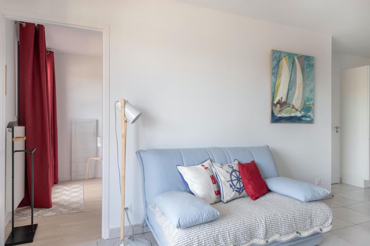 50M Plage, Appartement Vue Mer Pour 3 เปลเนิฟ-วัล-อ็องเดร ภายนอก รูปภาพ
