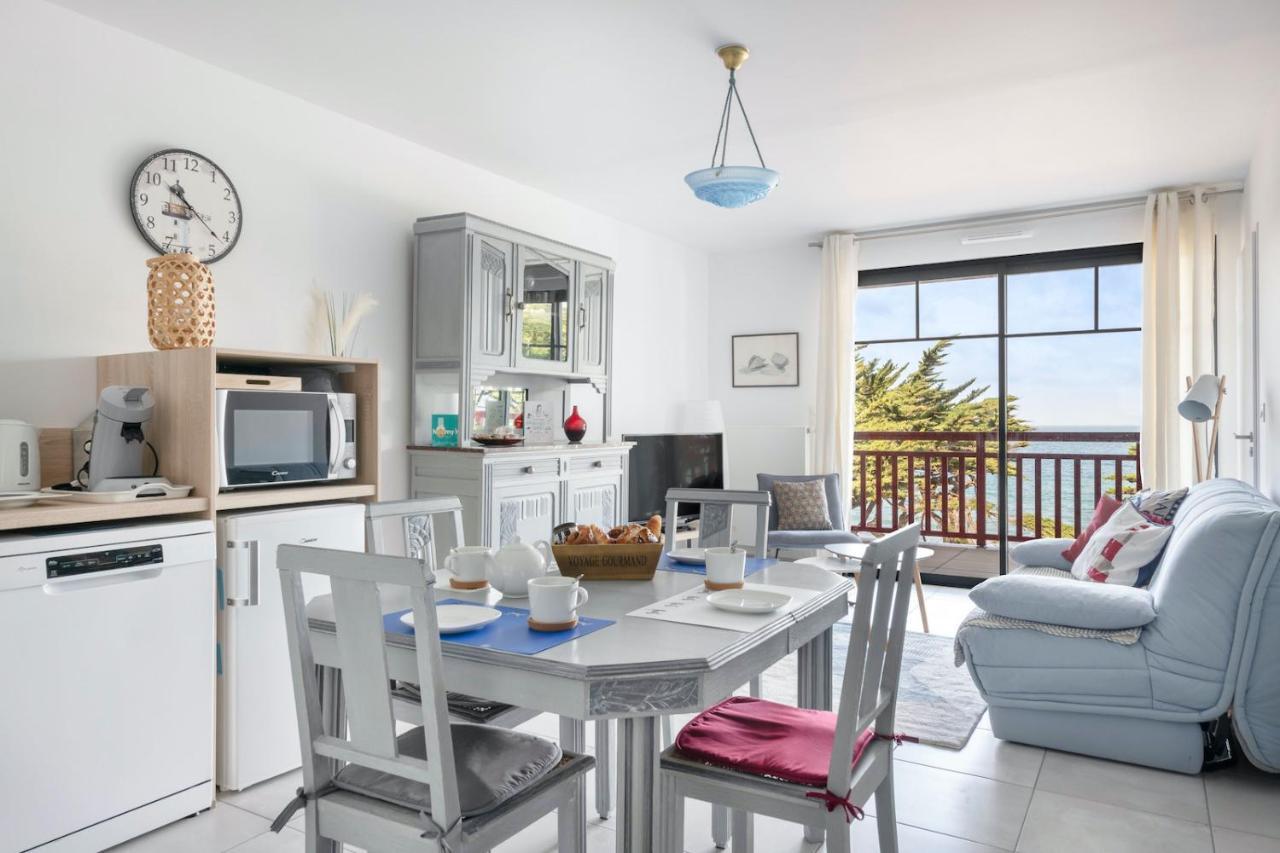 50M Plage, Appartement Vue Mer Pour 3 เปลเนิฟ-วัล-อ็องเดร ภายนอก รูปภาพ