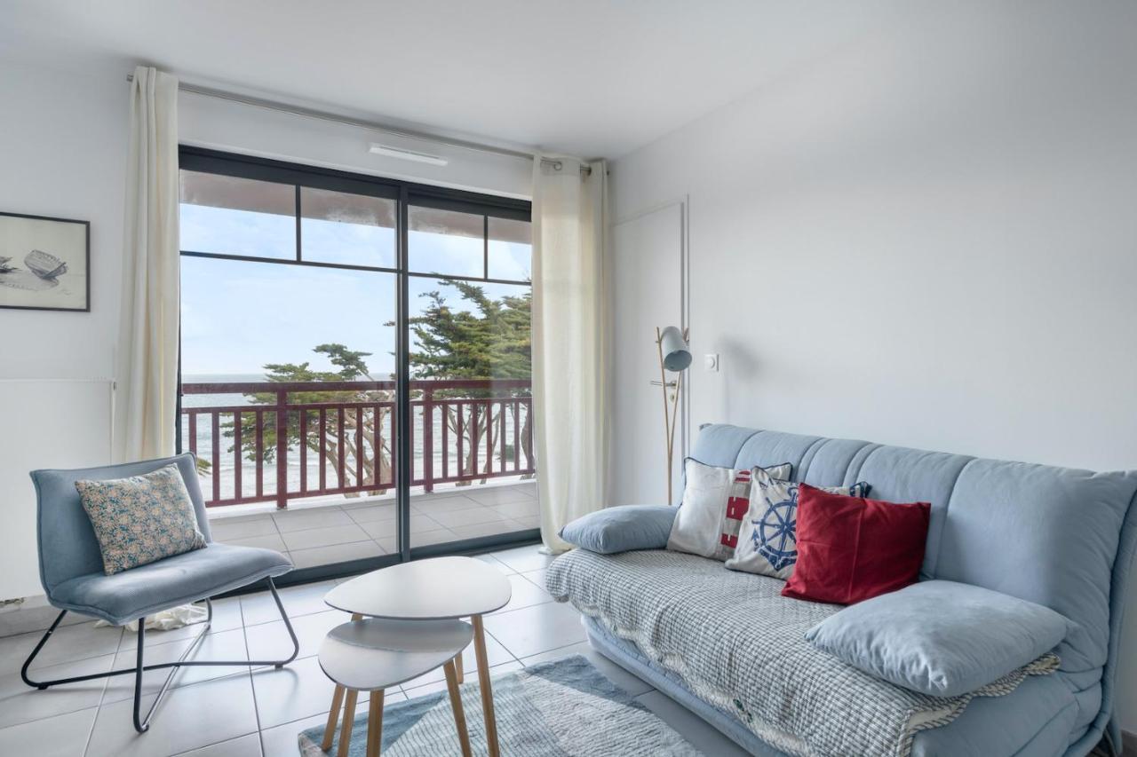 50M Plage, Appartement Vue Mer Pour 3 เปลเนิฟ-วัล-อ็องเดร ภายนอก รูปภาพ